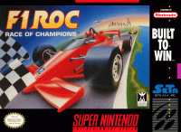 F1 ROC Race of Champions Super Nintendo US box art